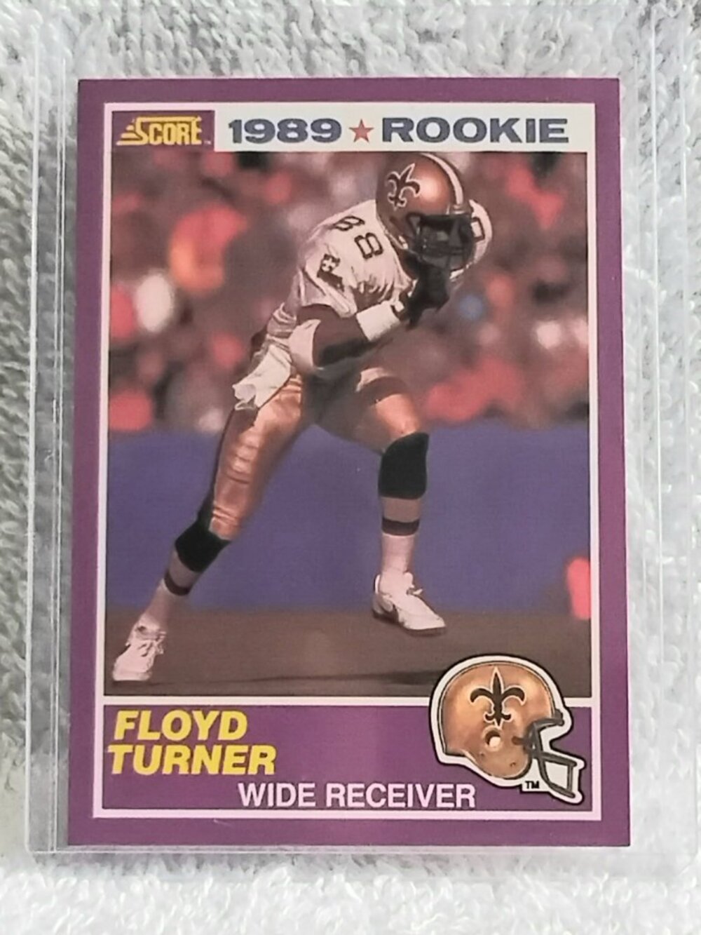 5/$20 Mint 1989 Score Floyd Turner NFL Supplemental 1989 Rookie Card 437S!!